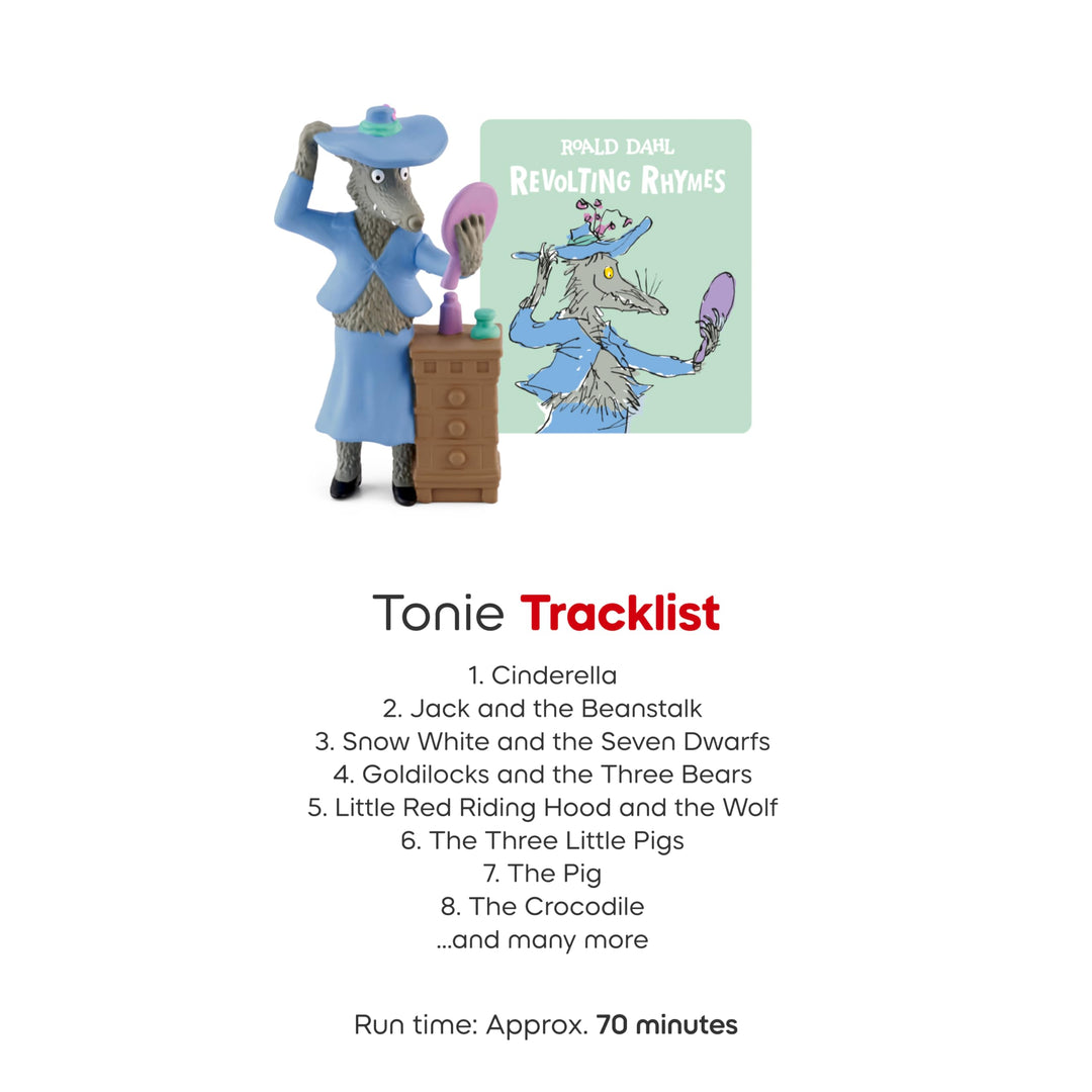 Tonies Revolting Rhymes & Other Stories Audio Toy Figurine from Roald Dahl Retail $17.00