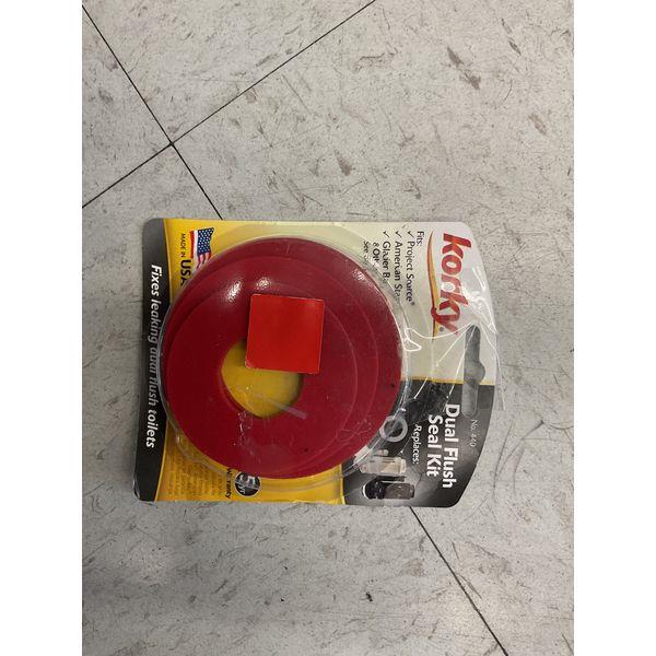 Korky Dual Flush Seal Kit - Fits Project Source, American Standard, Glacier Bay