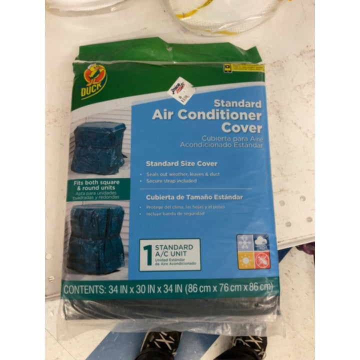 Duck Brand Standard Central Air Conditioner Cover, 34-Inch x 30-Inch x 34-Inch, Green (1431012)