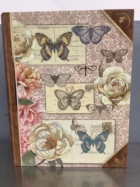 Decorative Storage Box - Butterfly and Floral Design Retail $35.00