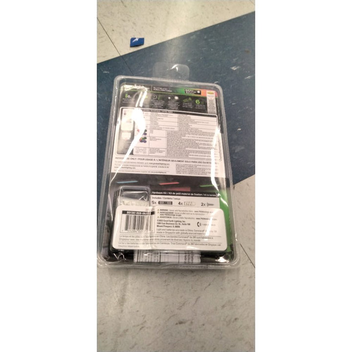 Ecolight LED Battery-Operated Bar Light - White, RGB Color Changing or 4000K White, Tap on/Off, auto Off Timer, dimmable, 80 Lumens Each with IR Remote