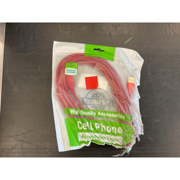 High Quality Accessories Cell Phone Cable - Red