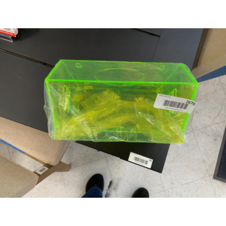 Acrylic Storage Organizer - Neon Green