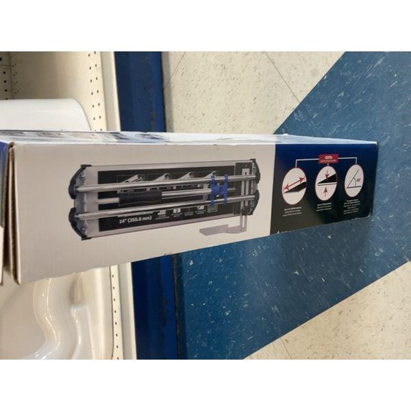 Barwalt 14" Tile Cutter - 355.6 mm Cutting Length Retail $60.00