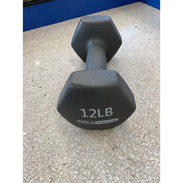Hola Hatha 12LB Hexagonal Dumbbell Retail $20.00