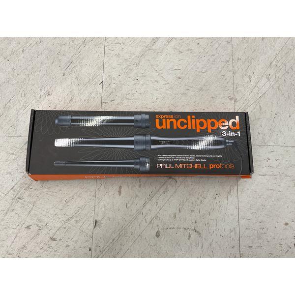 Paul Mitchell Protools Express Ion Unclipped 3-in-1 - Interchangeable Barrels Retail $120.00