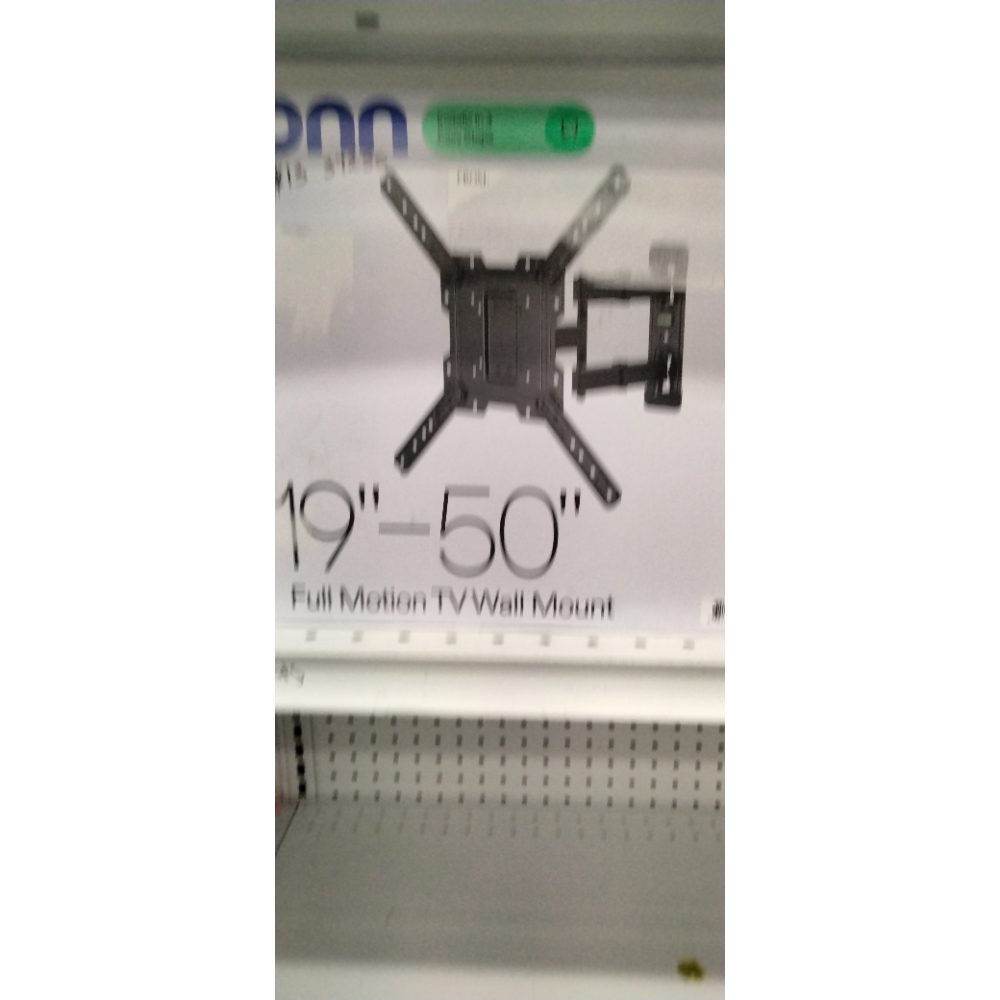 Hang onn. Full-Motion TV Wall Mount 19â€-50â€
