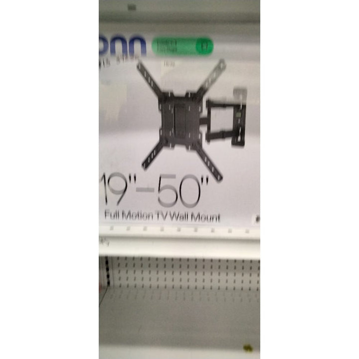 Hang onn. Full-Motion TV Wall Mount 19â€-50â€