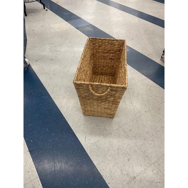Rectangular woven basket Retail $26.49