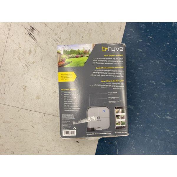 b-hyve Smart Indoor Sprinkler Timer, 4-Zone-Smart Features, WeatherSense Technology Retail $50.00