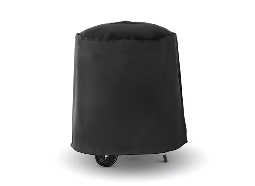 Expert Grill Charcoal Kettle Grill Cover, Black, Water-Resistant, PVC-Free, 28 x 30 Inches, with 3-Year Warranty