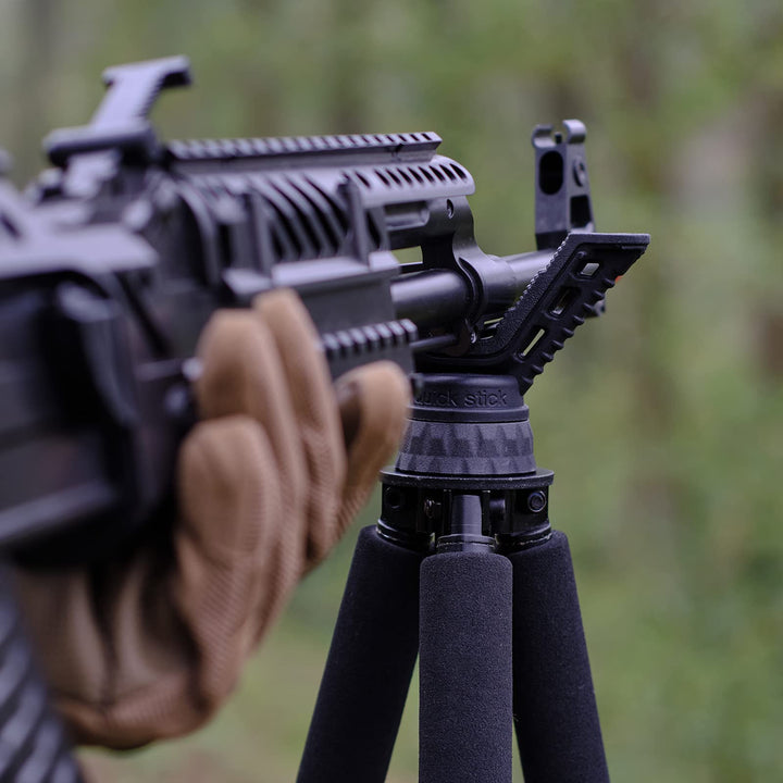 FIERY DEER V Yoke Hunting Equipment Adjustable Retractable Accessories Hunting Stick Monopod Bipod Tripod,Camera Tripod (V Yoke-5)