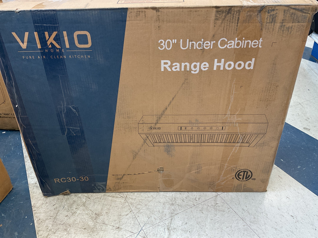 Vikio 30”under cabinet range hood
