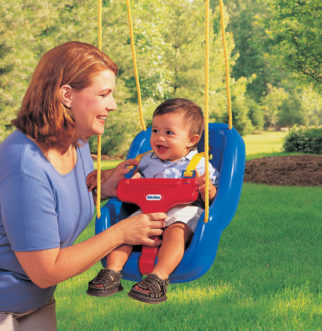 Little Tikes 2-in-1 Snug & Secure Swing , Blue Retail $29.99
