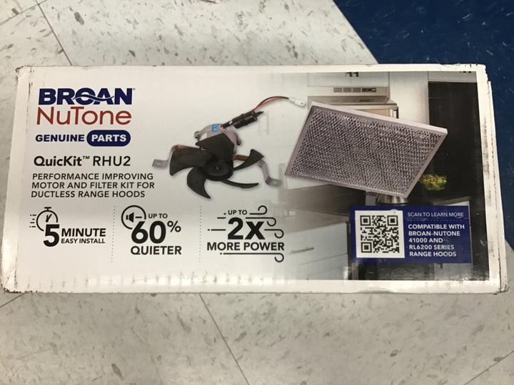Broan-NuTone Quickit RHU2 - Range Hood Motor and Filter Kit
