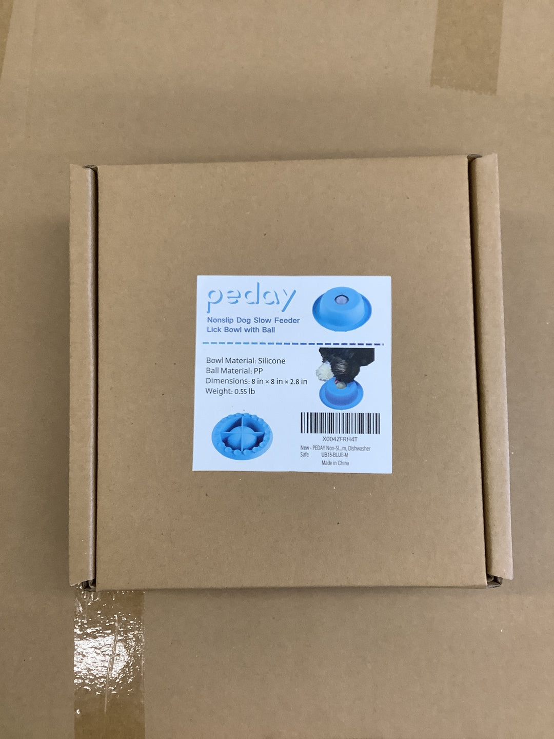 PEDAY Nonslip Dog Slow Feeder