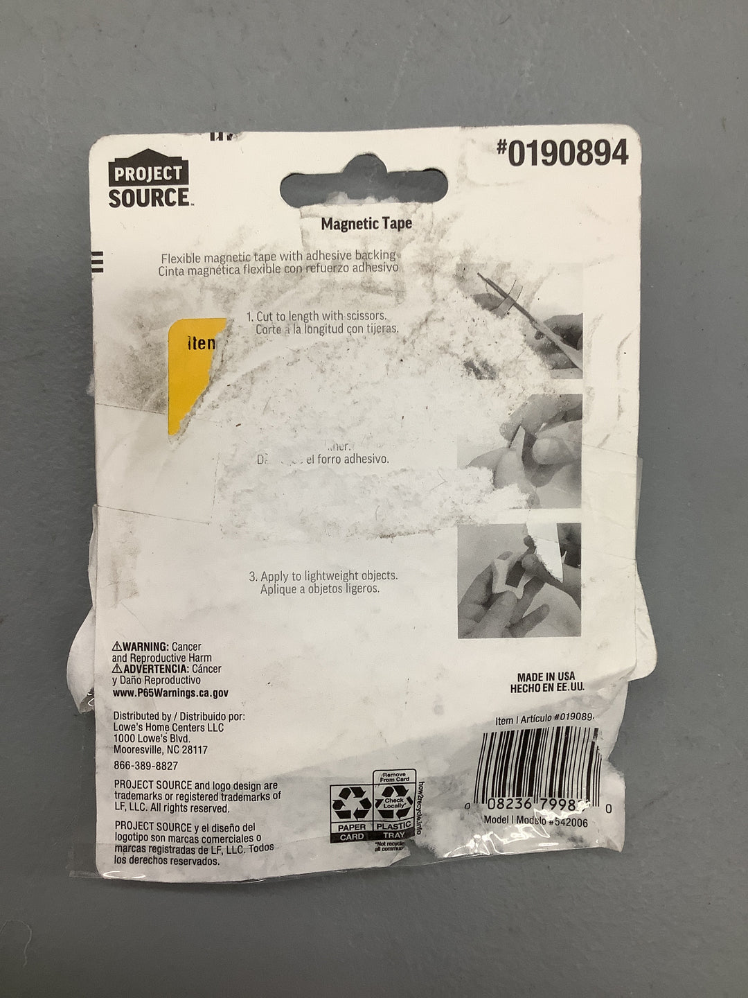 MAGNET 1/2 X 10 FT TAPE (59212)