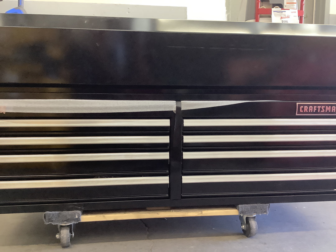 CM 52-IN BLACK 8-DRWR OT CHEST B7