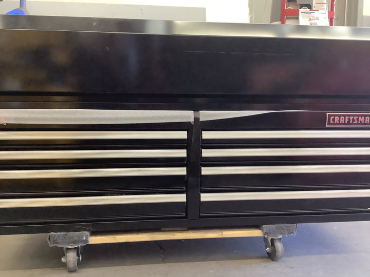 CM 52-IN BLACK 8-DRWR OT CHEST B7