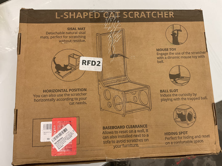 L-Shaped Cat Scratching Post