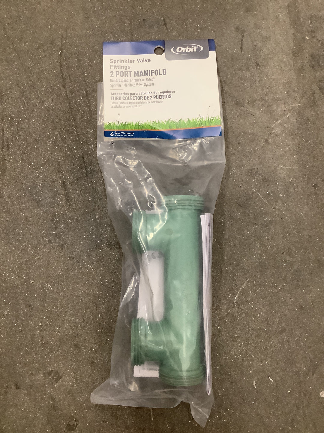 ORBT 2 PORT MANIFOLD GRN