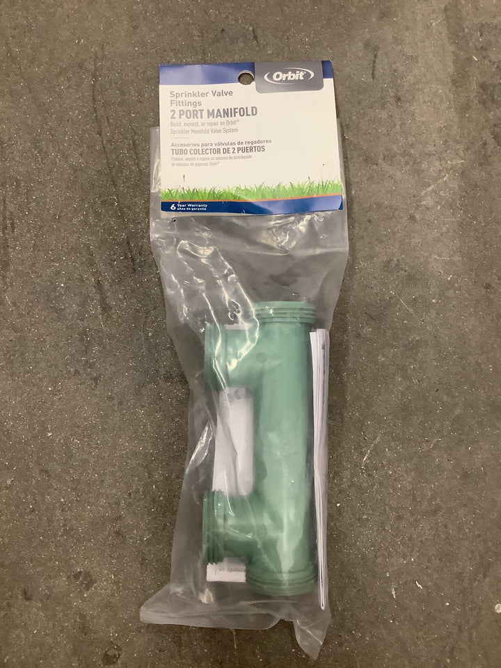 ORBT 2 PORT MANIFOLD GRN