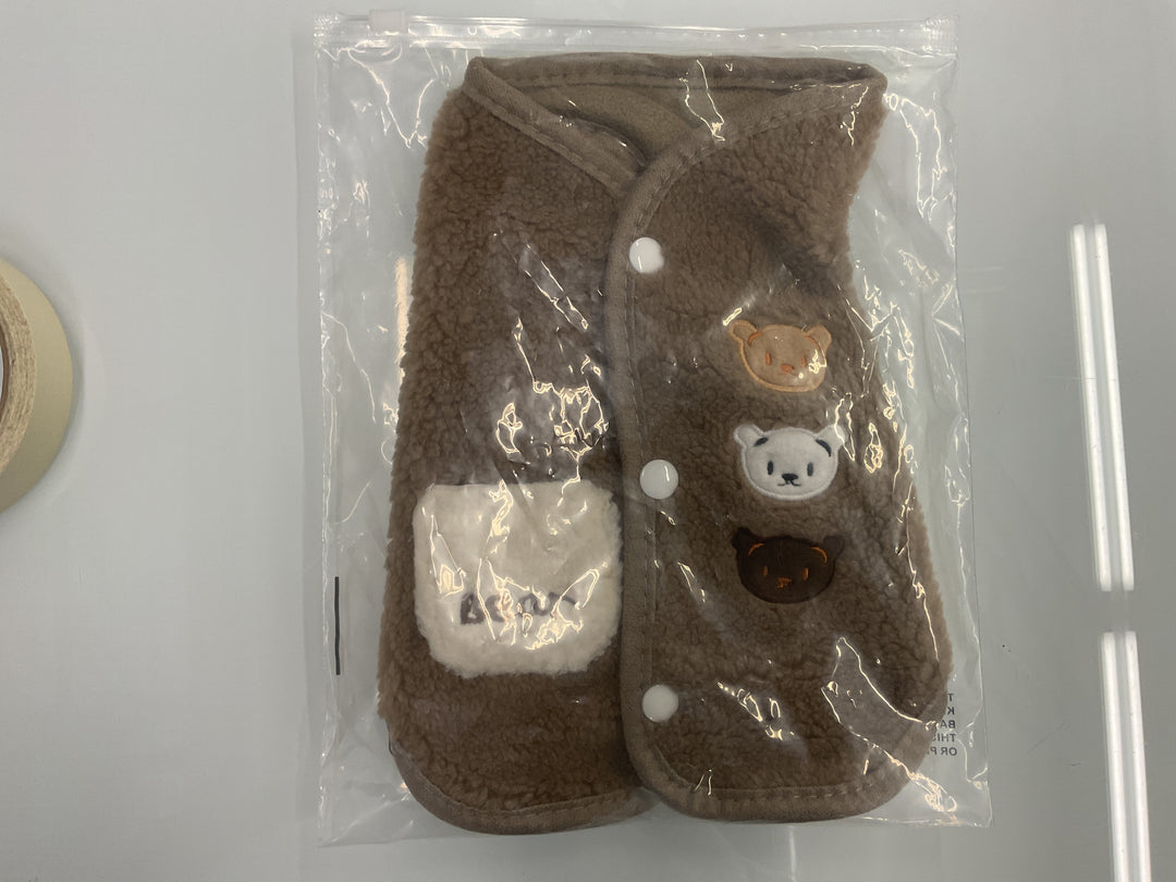 fleece dog vest