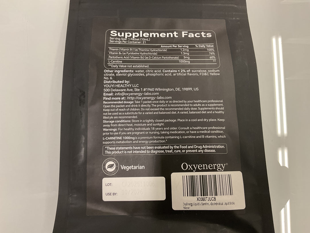 Carnitine supplement