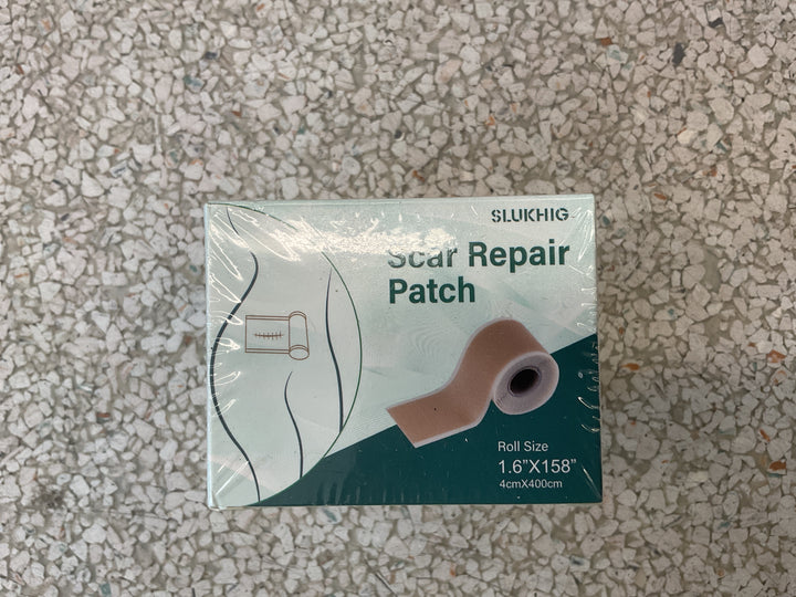 Silicone Scar Sheets (1.6"x 158" Roll-4M), Medical Grade Silicone Scar Tape for Scar Removal, Reusable Scar Tape for Wrinkles, C-Section, Keloid, Burn, Acne, Surgical Scars, Hypertrophic Scars