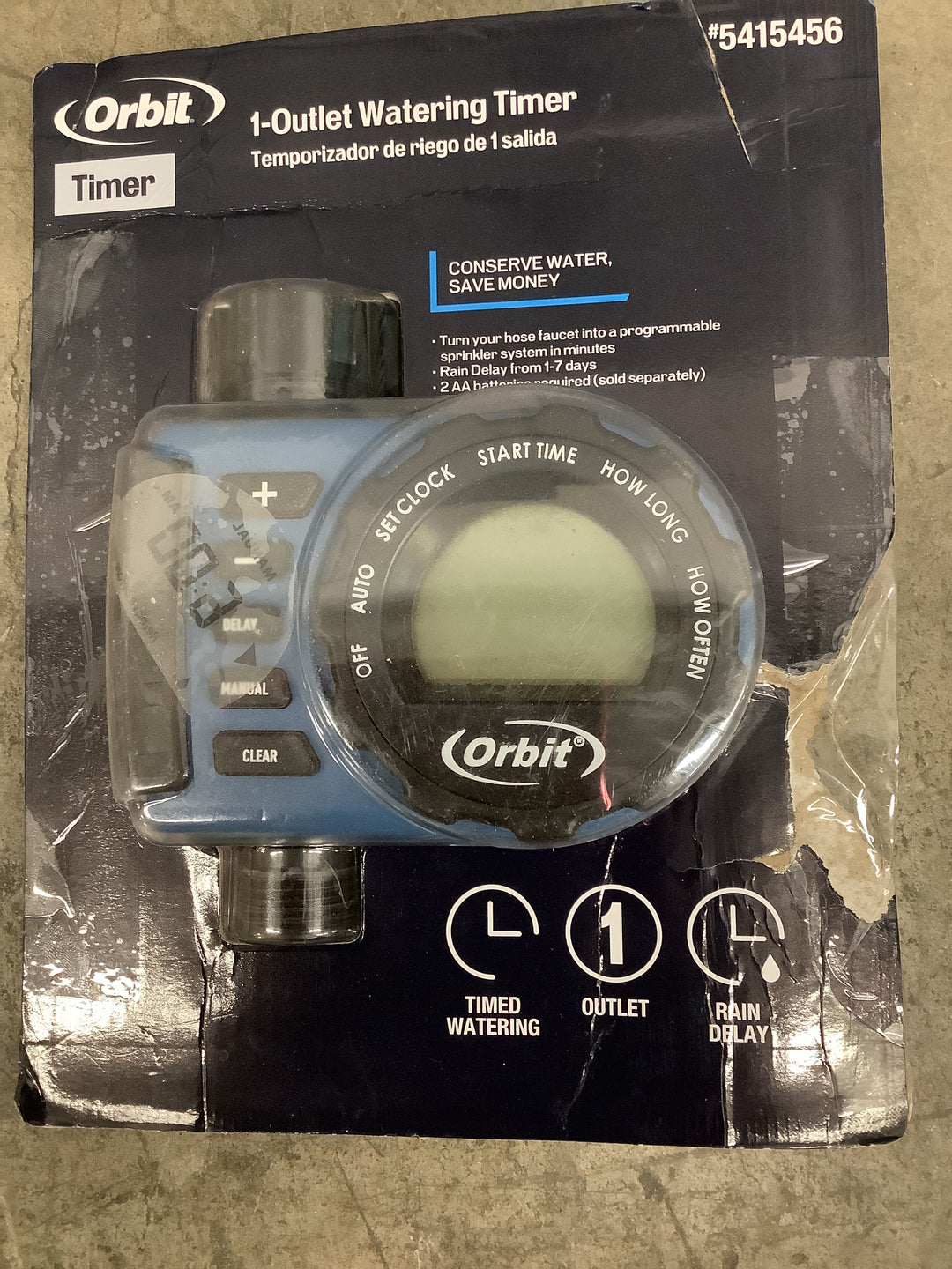 ORBIT SINGLE PORT TIMER (-604469)