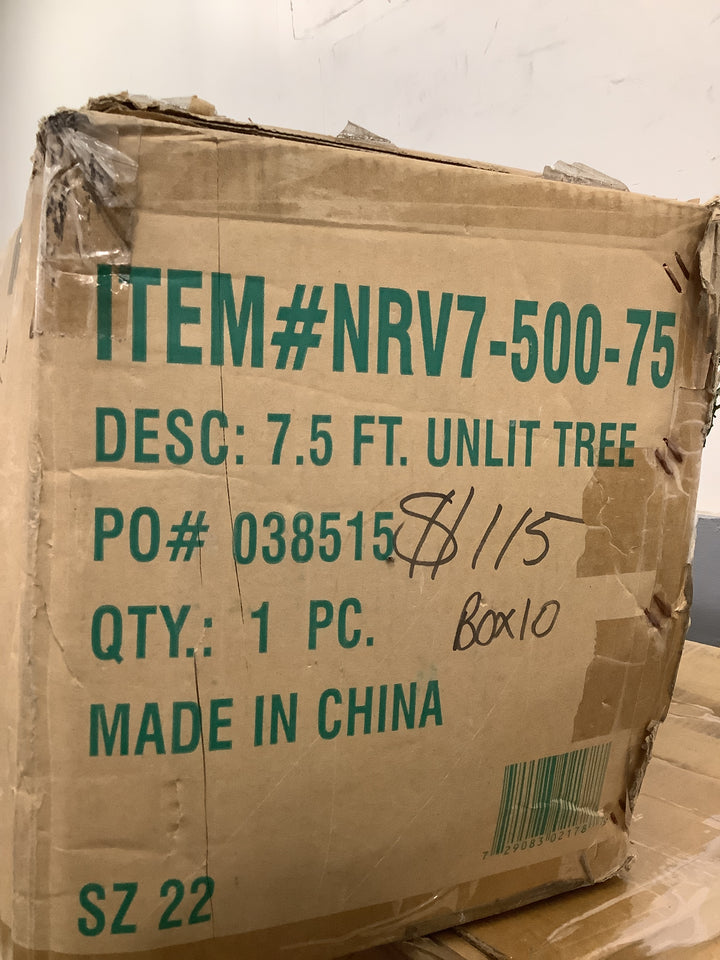 National Tree Company 7.5' North Valley Spruce Artificial Christmas Tree