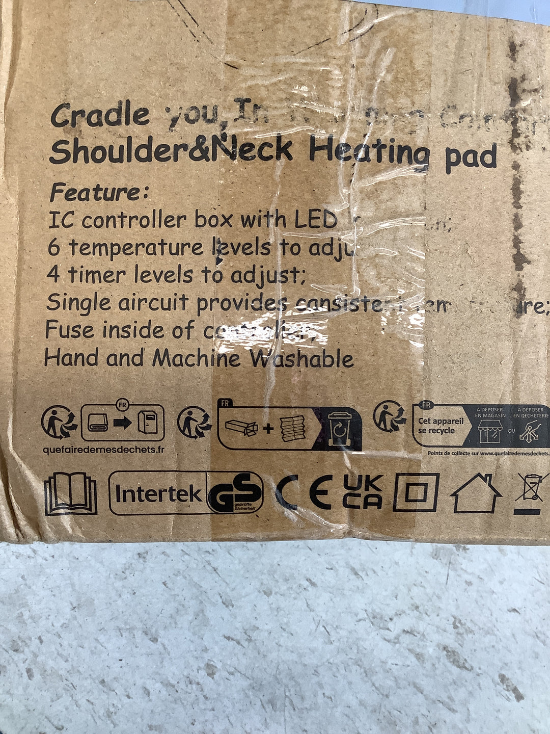 Amazon Basics Shoulder/Neck Heating Pad Retail $30.00