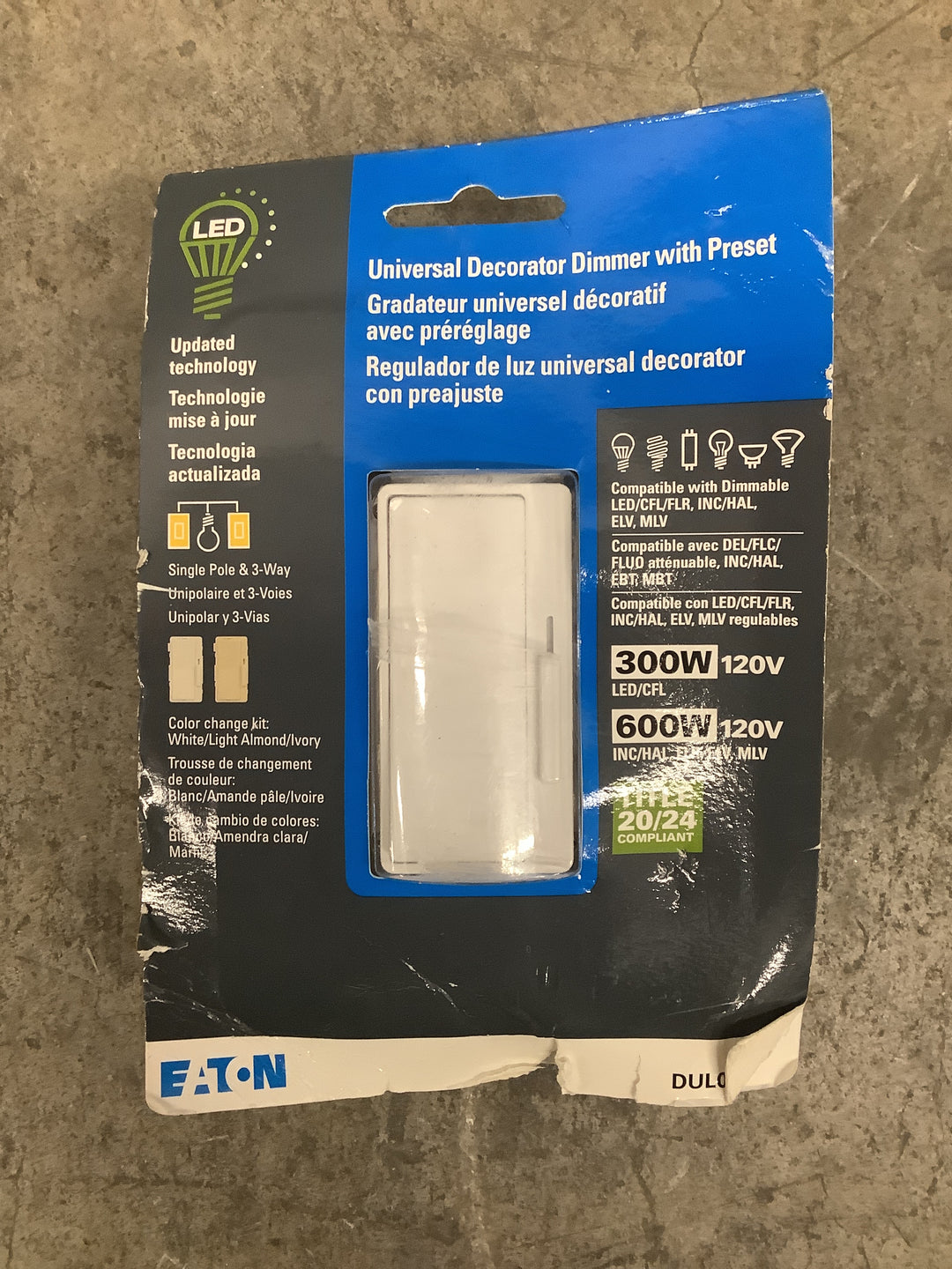 ETN UNIVER LOAD DECO DIM WIVLA