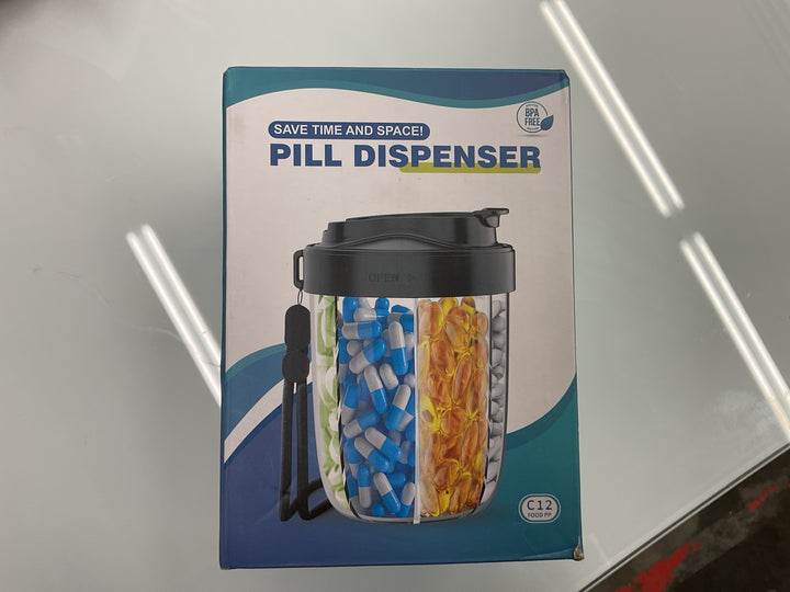 Pill organizer box case