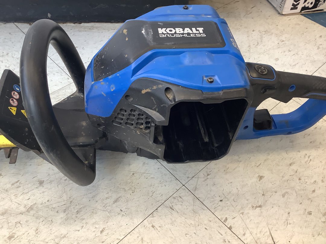 Kobalt 80V MAX Cordless Hedge Trimmer - Brushless, Tool Only Retail $179.00