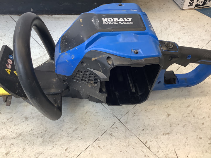 Kobalt 80V MAX Cordless Hedge Trimmer - Brushless, Tool Only Retail $179.00