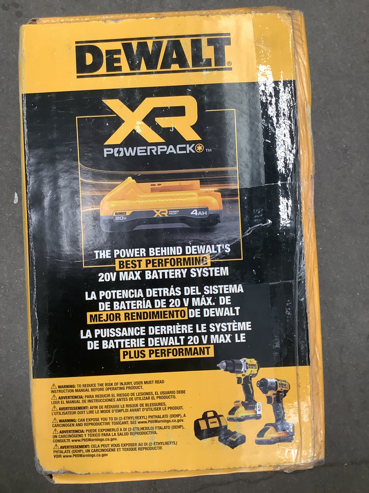 DW 20V MAX XR 2-TOOL COMBO KIT