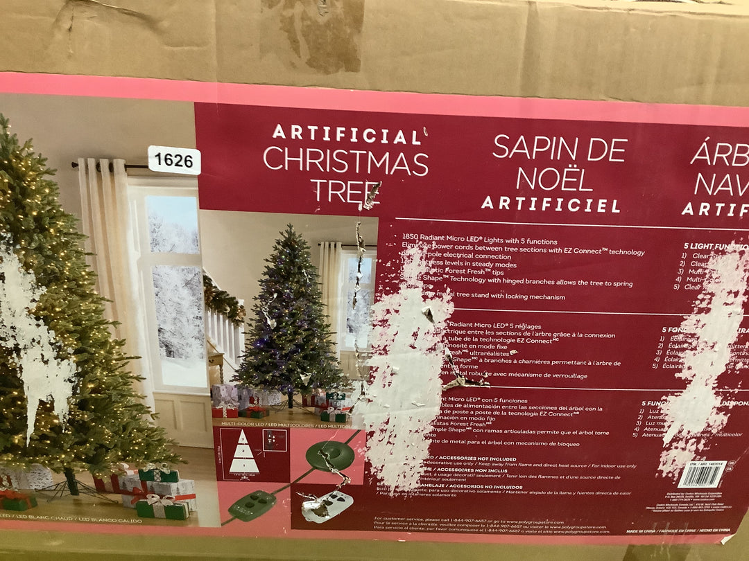 7.5 ft. Pre-Lit Radiant Micro LED Artificial Christmas Tree