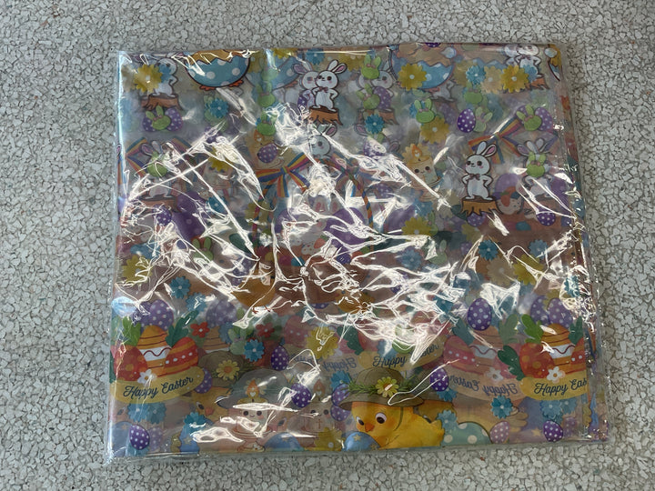 Mcupper Easter Cellophane Wrap Bags with Tags &amp; Ribbon Ties