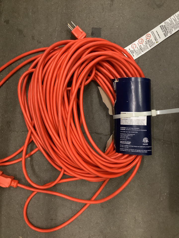 BC 100-FT 16-GA ORANGE CORD
