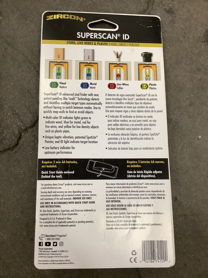 ZIRCON SUPERSCAN ID
