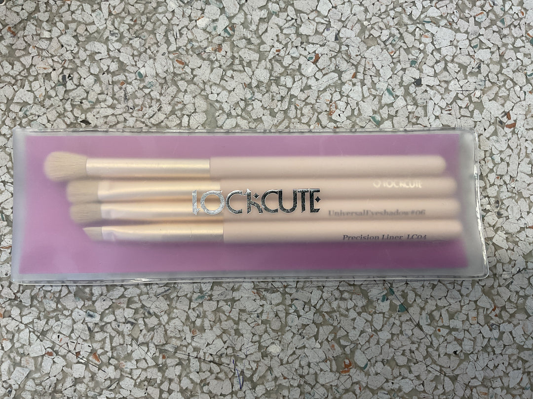 LOOKCUTE 4pc Eyeshadow Brush Set