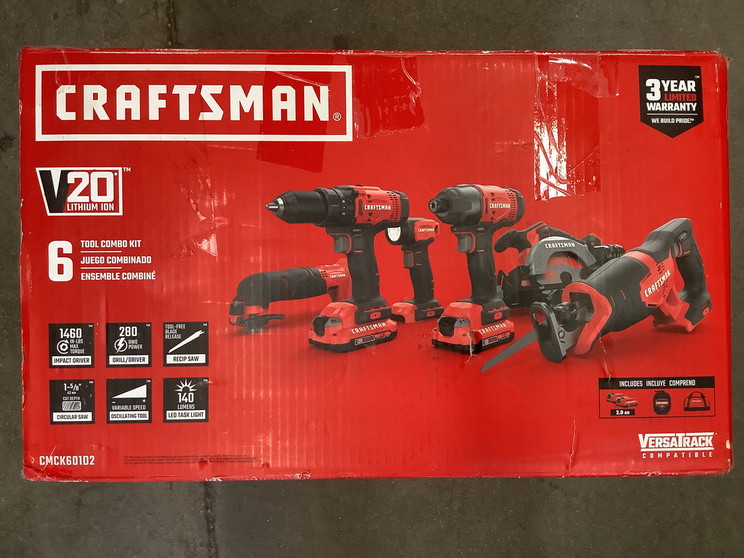 CM V20 6-TOOL COMBO KIT