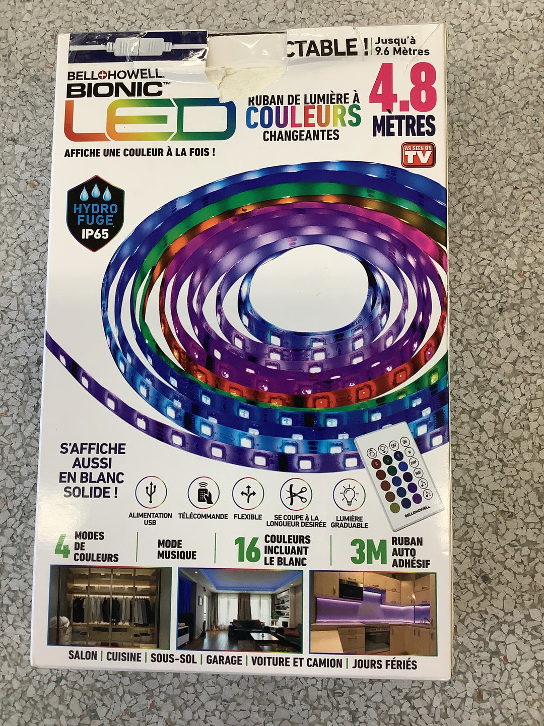 BH 16FT TAPE LIGHT RGB LINK