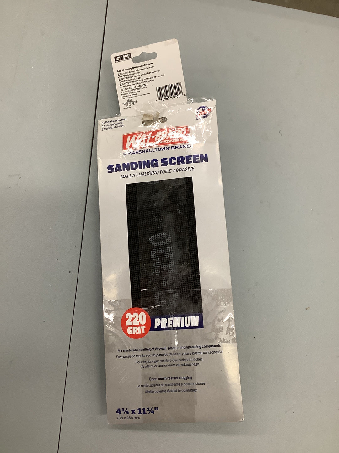 WBT 220-GRIT SANDING SCREEN FINE