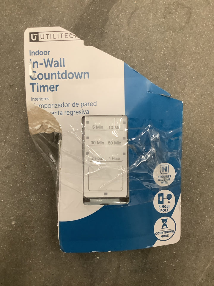 UTL IN WALL COUNTDOWN TIMER