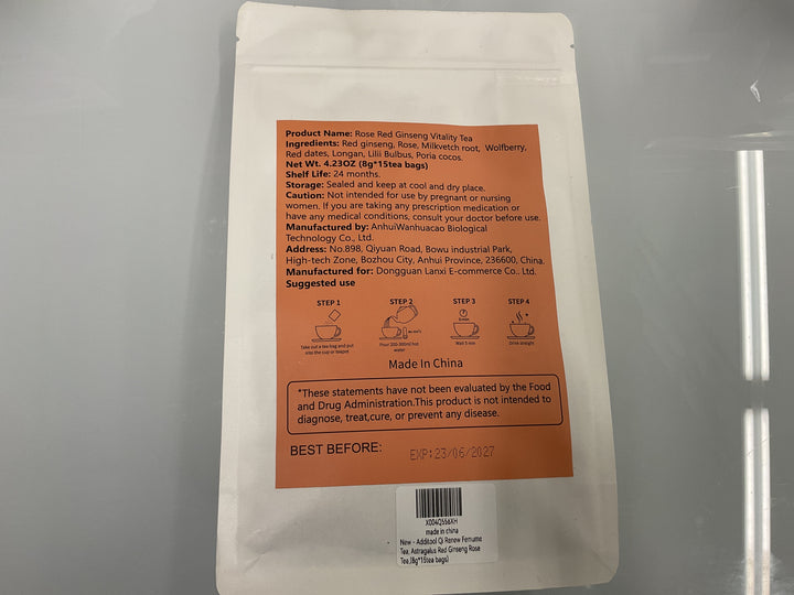 Red Ginseng Eight treasure Red Ginseng Eight Treasure Tea
