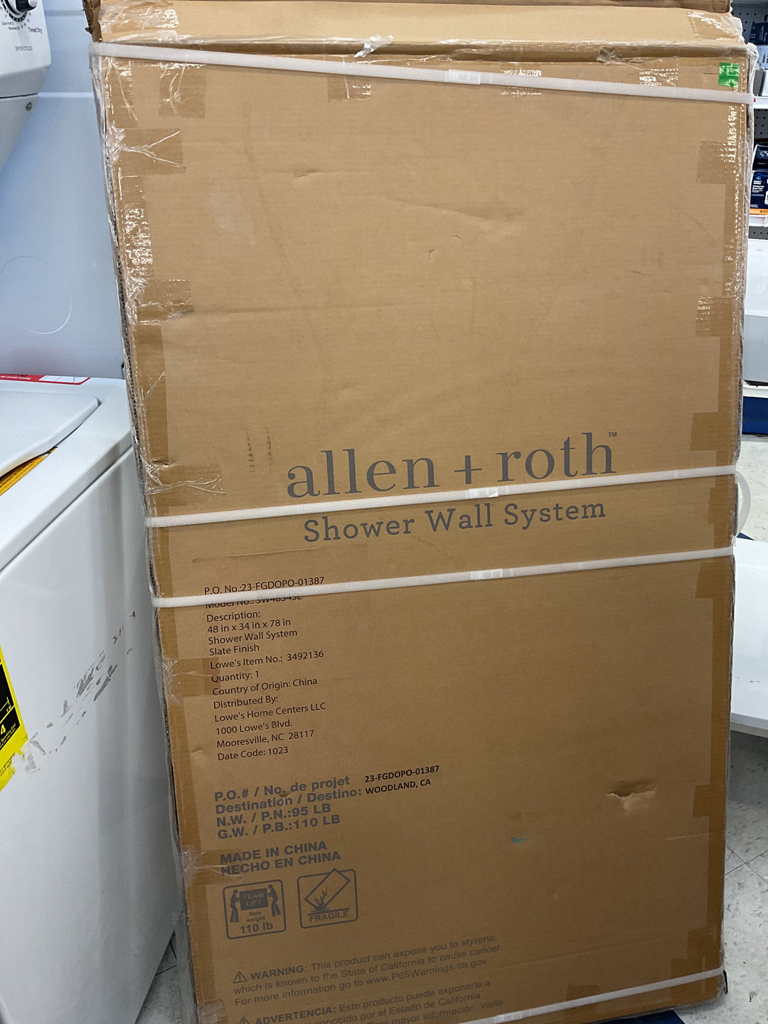 ALLEN + ROTH SHOVER WALL SYSTEM