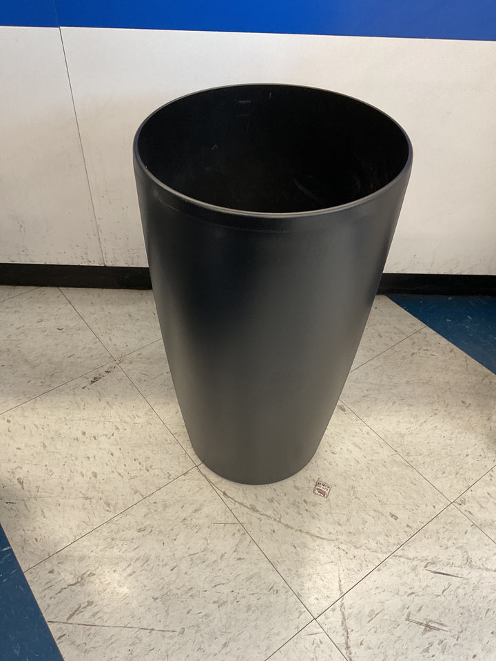 Round Tall Planters 22 inch, Large Planter for indoor outdoor plants, black