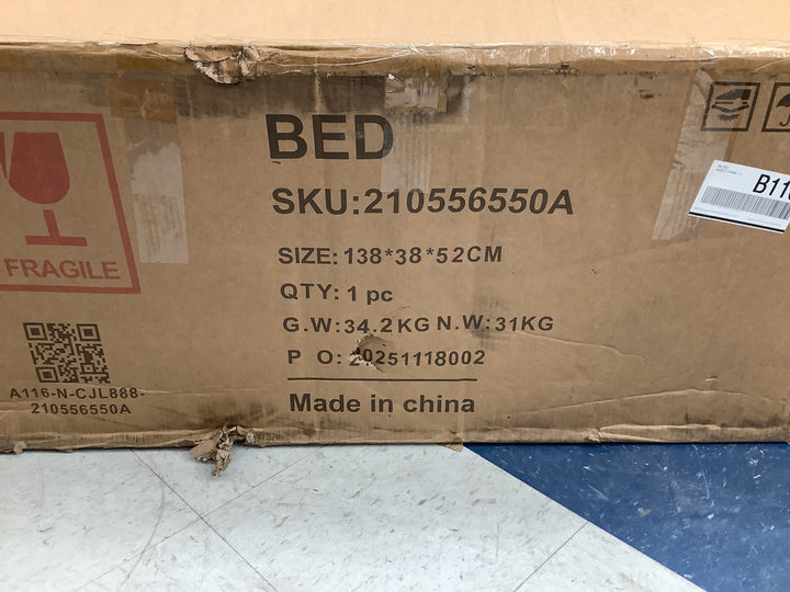 Folding roll away guest bed